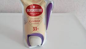 Сколько стоят сливки 33% в Пятерочке в 585 GOLD
