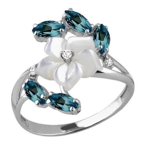 Кольцо женское Aquamarine 6571108.5 р.19.5 в 585 GOLD