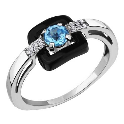 Кольцо женское Aquamarine 6910605А.5 р.16.5 в 585 GOLD