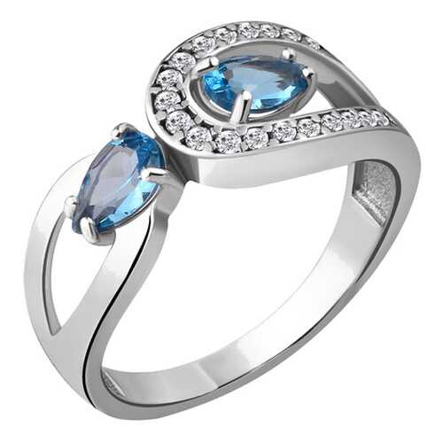 Кольцо женское Aquamarine 6917605А.5 р.17.5 в 585 GOLD