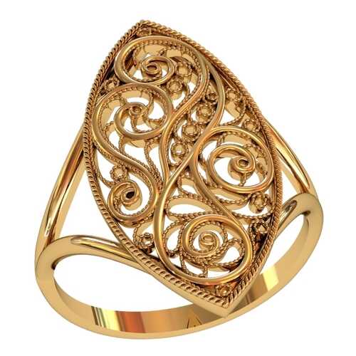 Кольцо женское ПРИВОЛЖСКИЙ ЮВЕЛИР 252434 р.20 в 585 GOLD