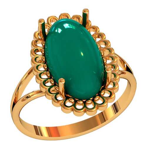 Кольцо женское ПРИВОЛЖСКИЙ ЮВЕЛИР 262519-AG22 р.19 в 585 GOLD