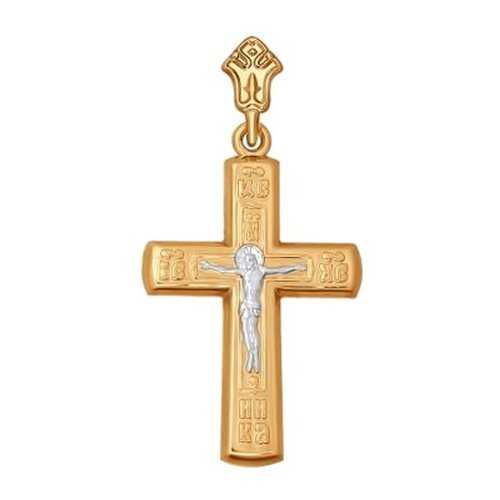 Крест SOKOLOV из золота 121305 в 585 GOLD