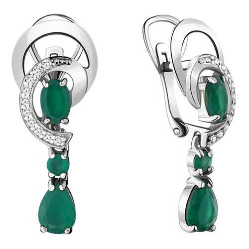 Серьги Aquamarine 4431509А.5 в 585 GOLD