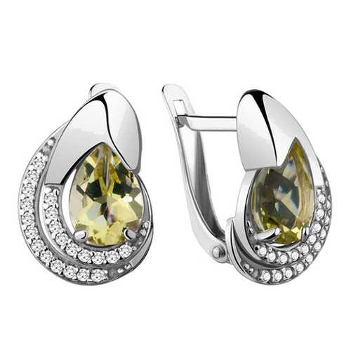 Серьги Aquamarine 4479211А в 585 GOLD
