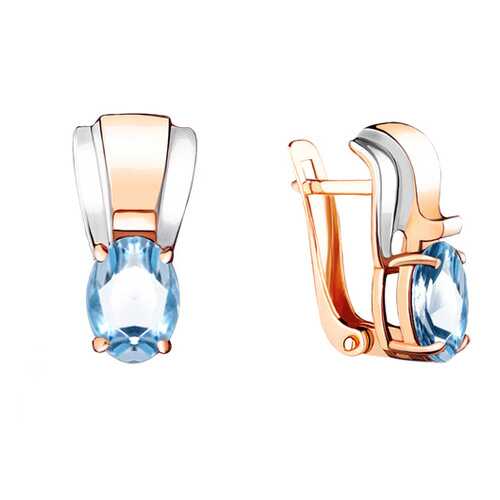 Серьги Aquamarine 4492905.6 в 585 GOLD