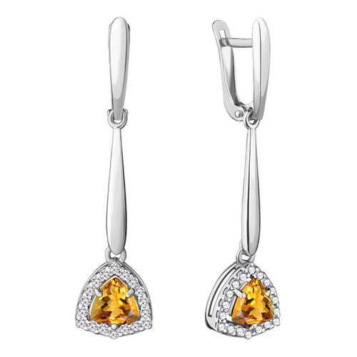 Серьги Aquamarine 4719606А.5 в 585 GOLD