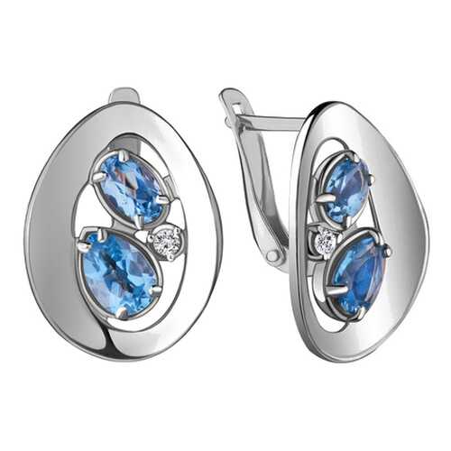 Серьги Aquamarine 4721705А.5 в 585 GOLD