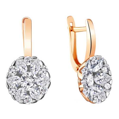 Серьги Aquamarine 48129А.6 в 585 GOLD