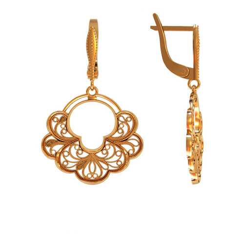 Серьги Приволжский ювелир 352454 в 585 GOLD