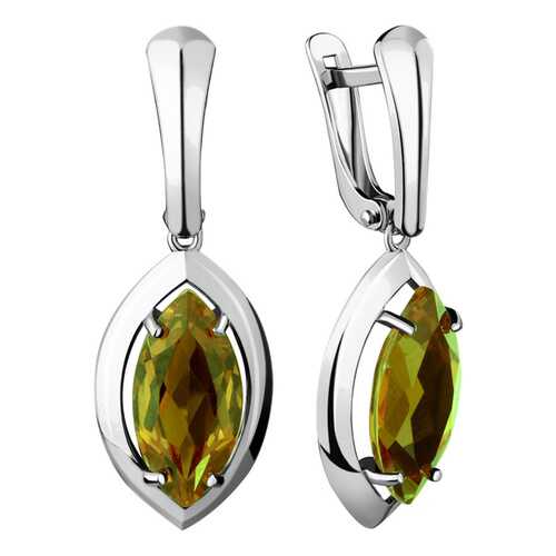 Серьги женские Aquamarine 4446919.5_OS_3,7гр. в 585 GOLD
