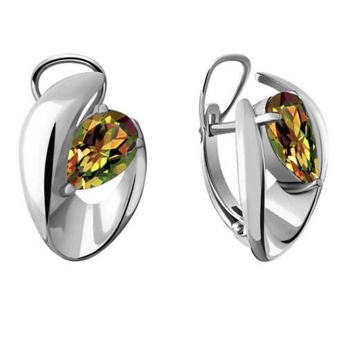 Серьги женские Aquamarine 4490119.5_OS_4,57гр. в 585 GOLD