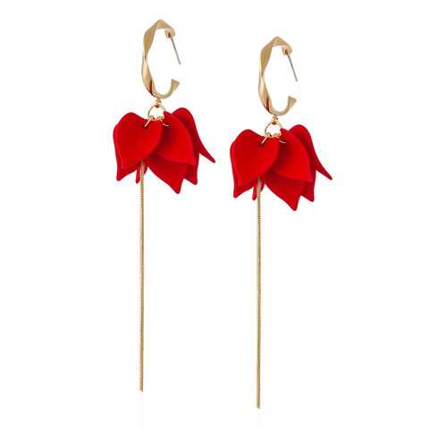 Серьги Lattrice 221155460 золотистые в 585 GOLD