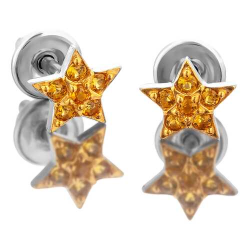Серьги Lattrice 94601006 желтые в 585 GOLD
