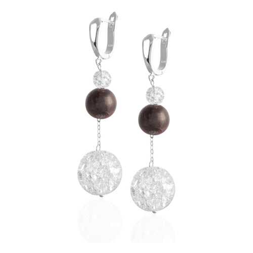 Серьги Lattrice, вставка гранат, артикул 54655431 в 585 GOLD