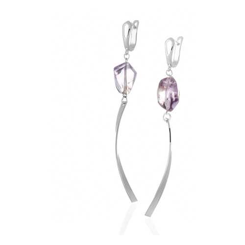 Серьги Lattrice, вставка кварц, артикул 54655561 в 585 GOLD