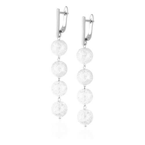 Серьги Lattrice, вставка кварц, артикул 54659004 в 585 GOLD
