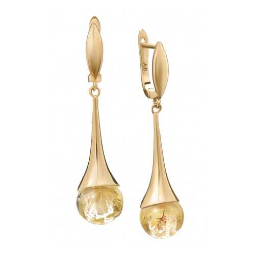 Серьги Paola Grande 09030621 золотистые в 585 GOLD