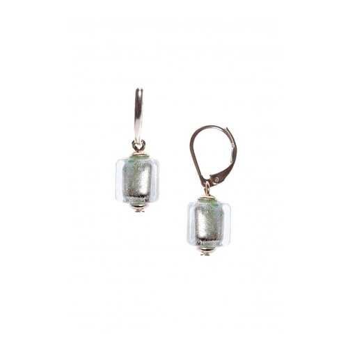 Серьги Perla Piccolo Cubo 09030266 бледно-голубые в 585 GOLD