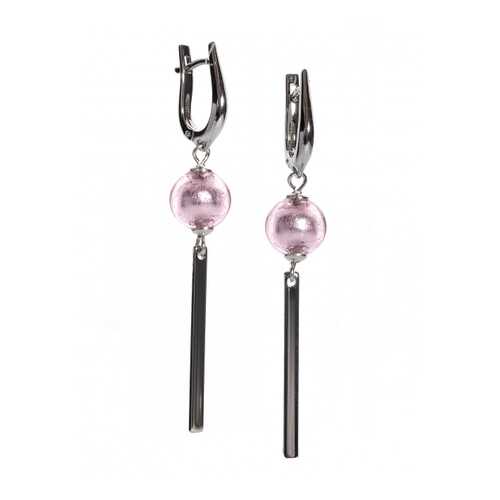 Серьги Perla Snello 09030623 розовые в 585 GOLD