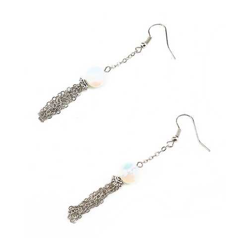 Серьги женские Cotton Club DM Н/К ДКМАЛЦКИСТЬСРГТ коричневые в 585 GOLD